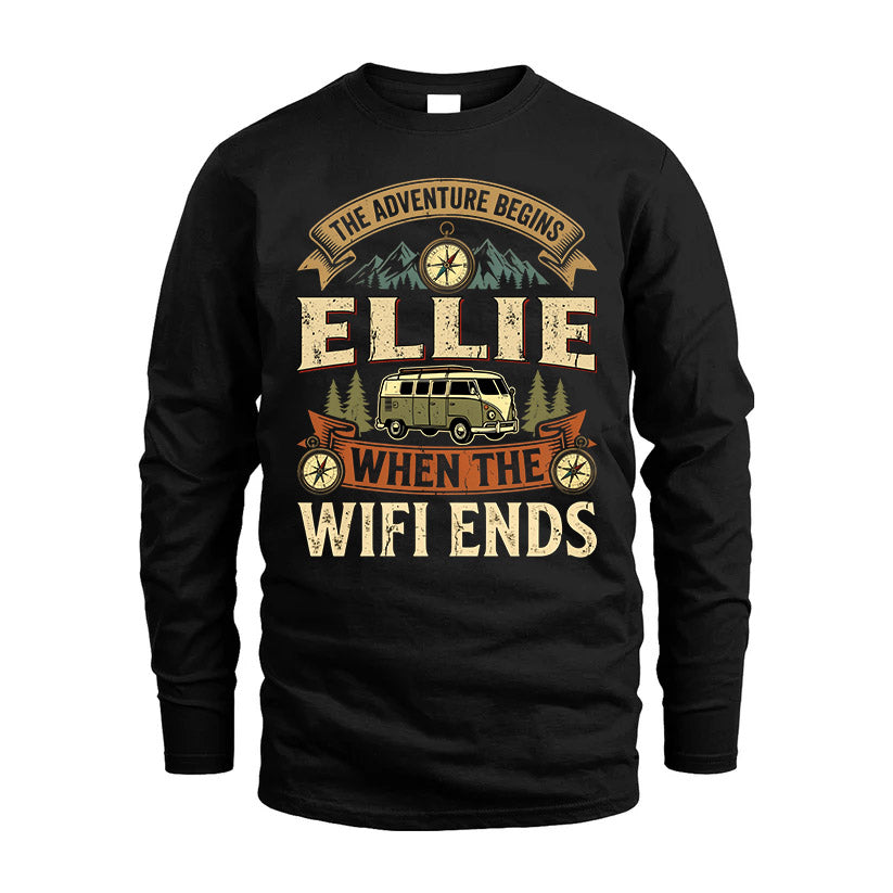 ELLIE L03-TT36 Personalized Funny Quote Apparel