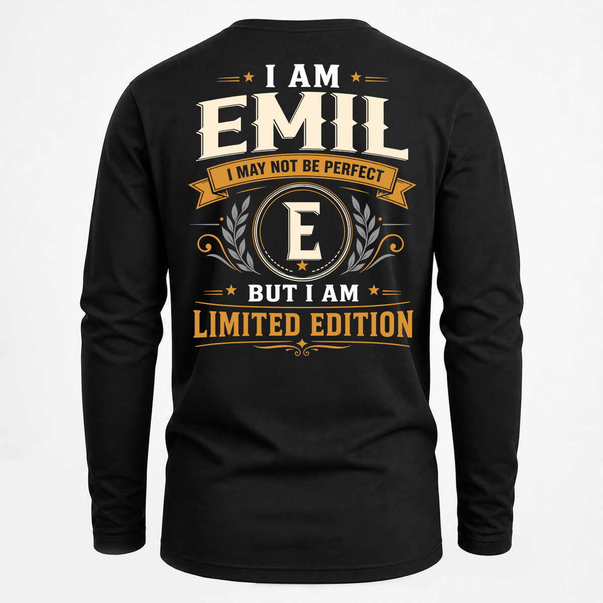 EMIL EDI-TT36 Personalized Funny Quote Apparel