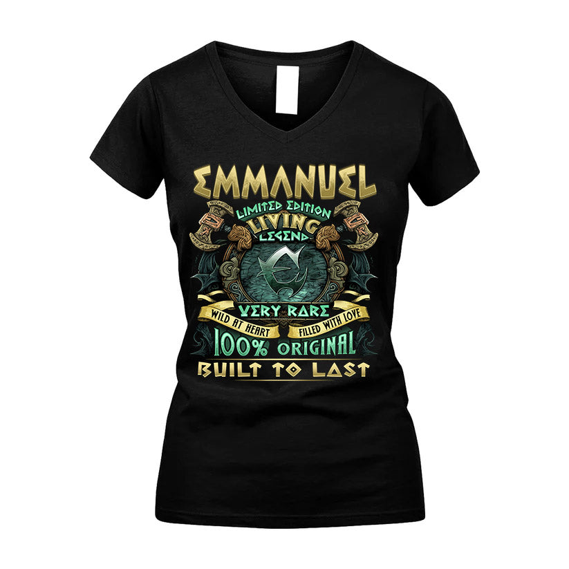 EMMANUEL  VKI-TT36 Personalized Funny Quote Apparel