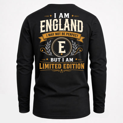 ENGLAND EDI-TT36 Personalized Funny Quote Apparel