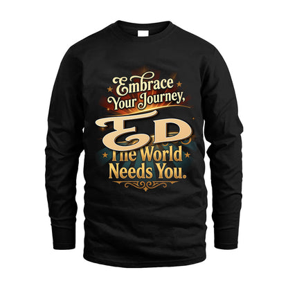 ED L04-TT36 Personalized Funny Quote Apparel
