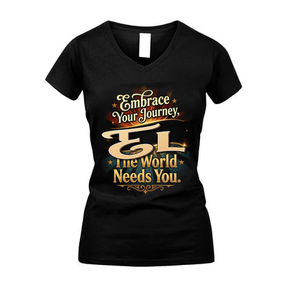 EL L04-TT36 Personalized Funny Quote Apparel