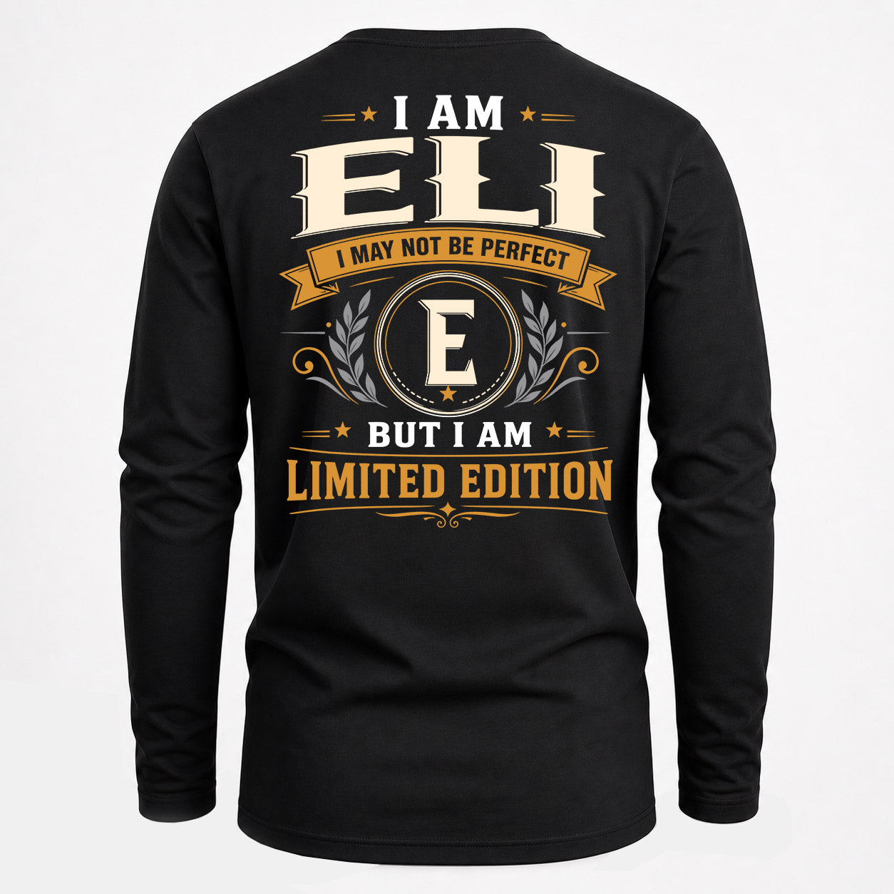 ELI  EDI-TT36 Personalized Funny Quote Apparel