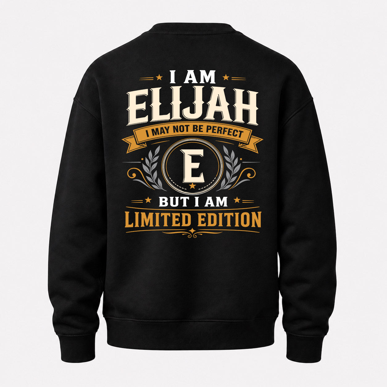 ELIJAH  EDI-TT36 Personalized Funny Quote Apparel
