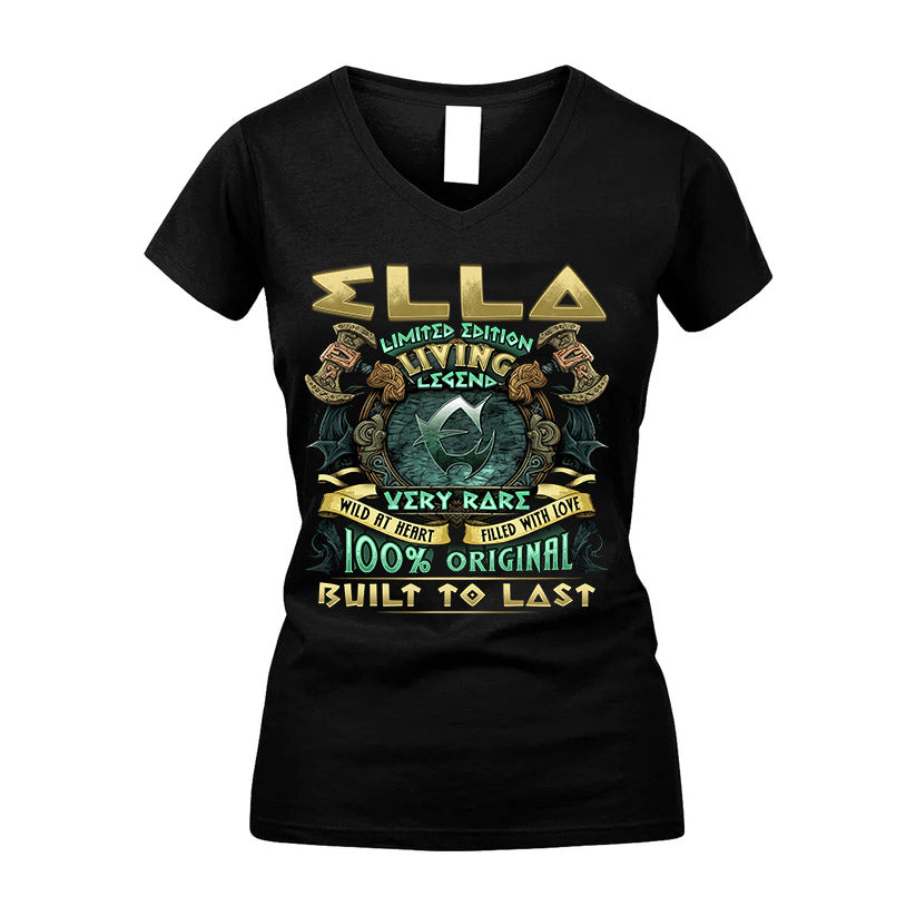 ELLA  VKI-TT36 Personalized Funny Quote Apparel