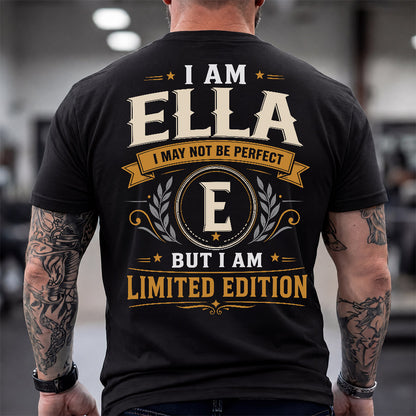 ELLA  EDI-TT36 Personalized Funny Quote Apparel