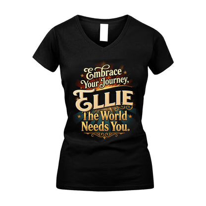 ELLIE L04-TT36 Personalized Funny Quote Apparel