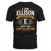 ELLISON  EDI-TT36 Personalized Funny Quote Apparel