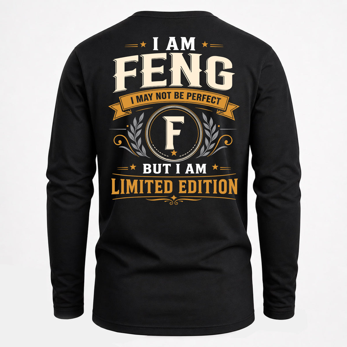 FENG EDI-TT36 Personalized Funny Quote Apparel