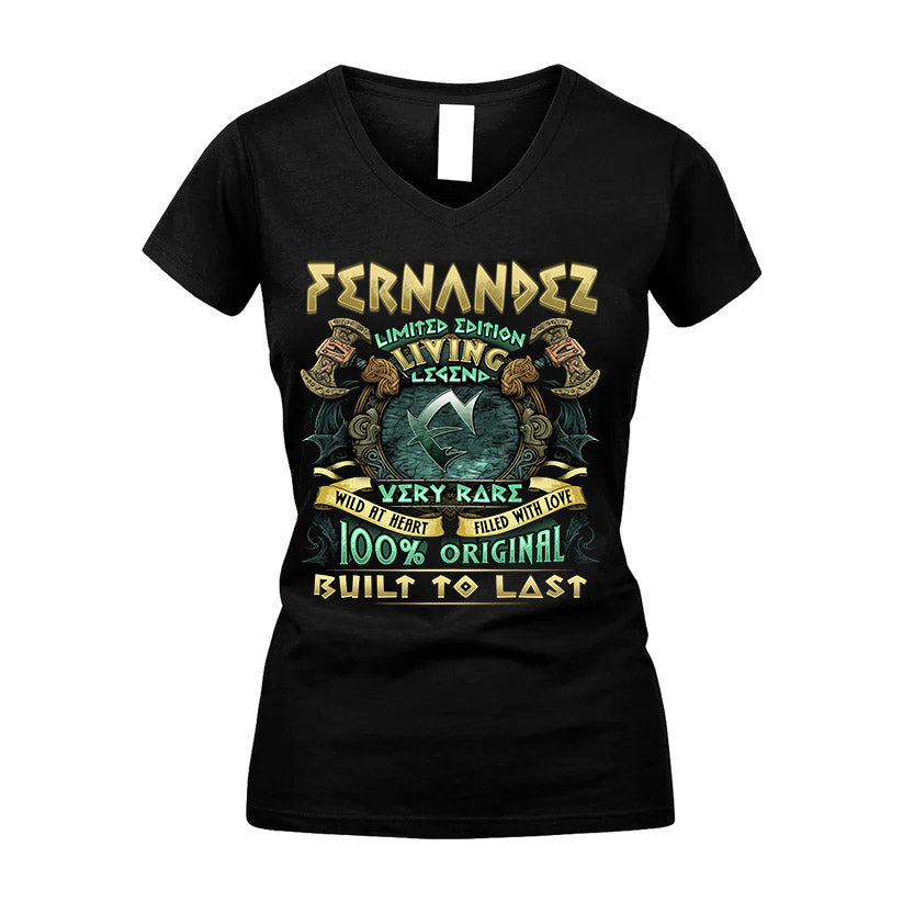 FERNANDEZ  VKI-TT36 Personalized Funny Quote Apparel