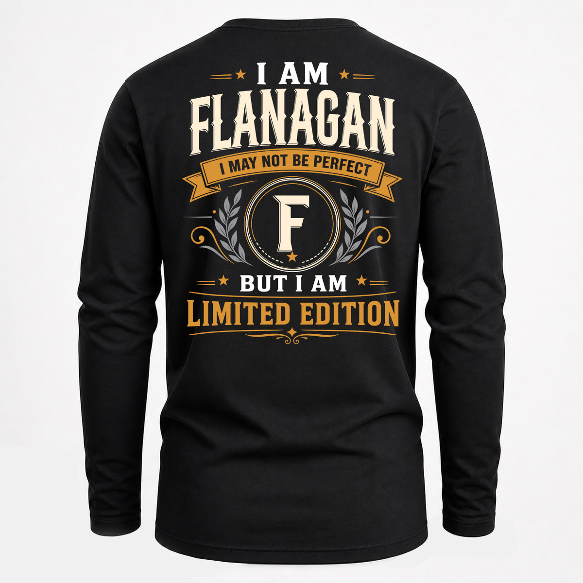 FLANAGAN EDI-TT36 Personalized Funny Quote Apparel