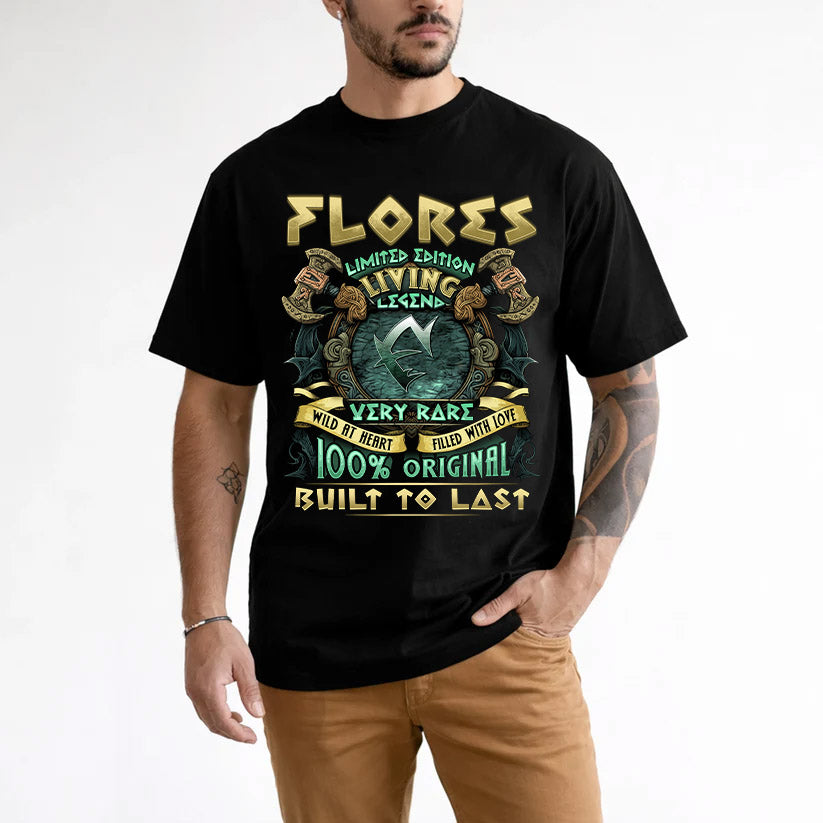 FLORES  VKI-TT36 Personalized Funny Quote Apparel
