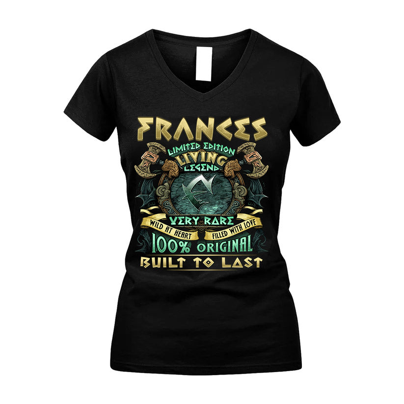 FRANCES  VKI-TT36 Personalized Funny Quote Apparel
