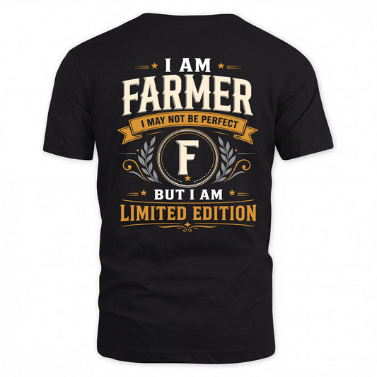 FARMER  EDI-TT36 Personalized Funny Quote Apparel