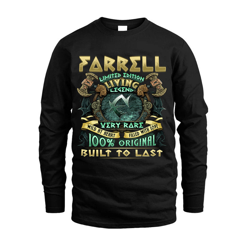 FARRELL  VKI-TT36 Personalized Funny Quote Apparel