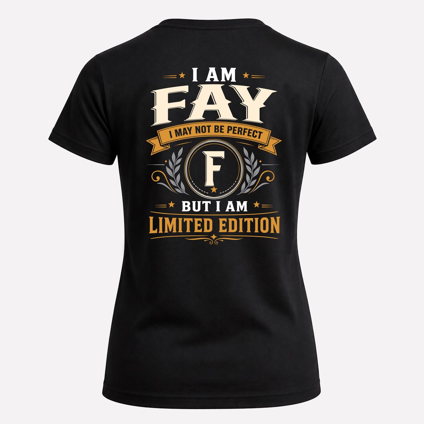 FAY  EDI-TT36 Personalized Funny Quote Apparel