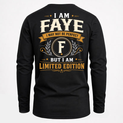 FAYE  EDI-TT36 Personalized Funny Quote Apparel