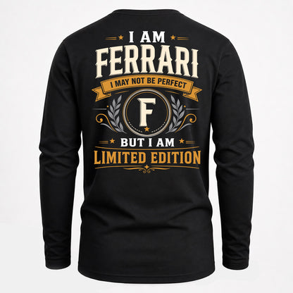 FERRARI  EDI-TT36 Personalized Funny Quote Apparel
