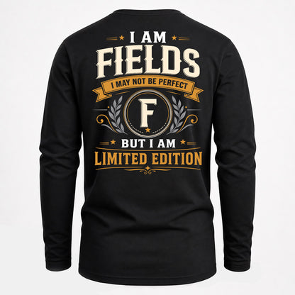 FIELDS  EDI-TT36 Personalized Funny Quote Apparel