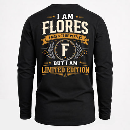 FLORES  EDI-TT36 Personalized Funny Quote Apparel