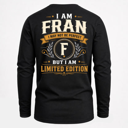 FRAN  EDI-TT36 Personalized Funny Quote Apparel