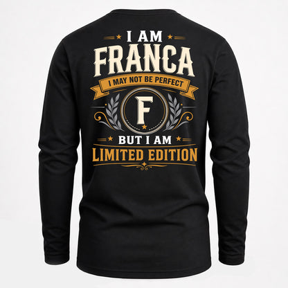 FRANCA  EDI-TT36 Personalized Funny Quote Apparel