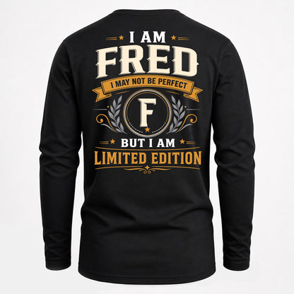 FRED  EDI-TT36 Personalized Funny Quote Apparel