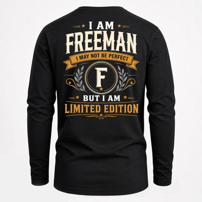 FREEMAN  EDI-TT36 Personalized Funny Quote Apparel