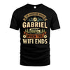 GABRIEL L03-TT36 Personalized Funny Quote Apparel