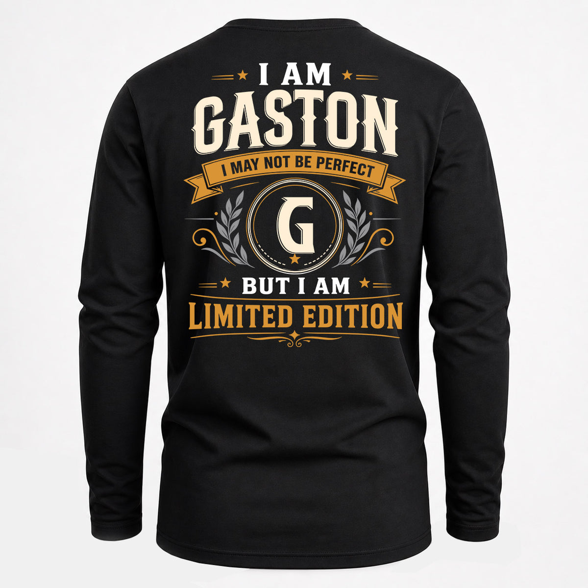 GASTON EDI-TT36 Personalized Funny Quote Apparel