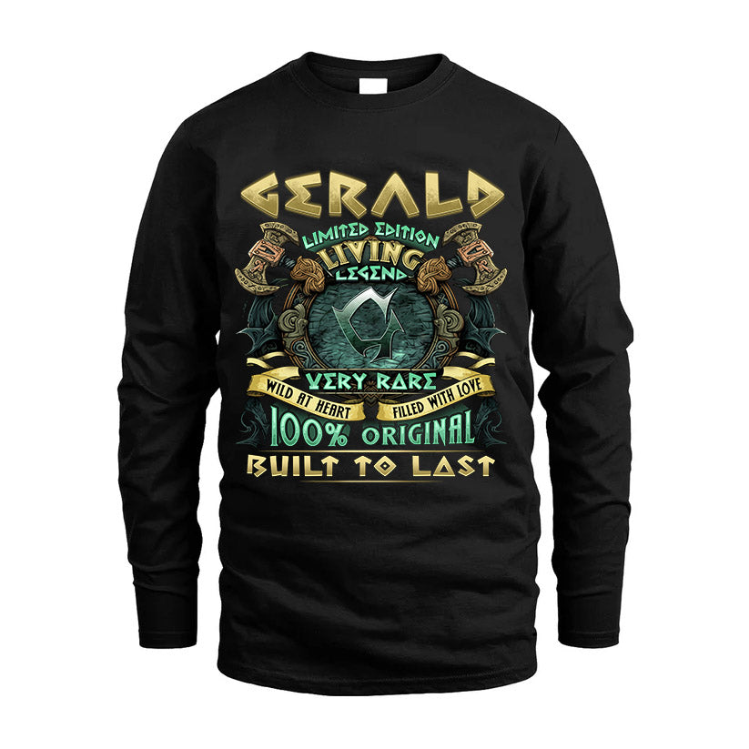 GERALD  VKI-TT36 Personalized Funny Quote Apparel
