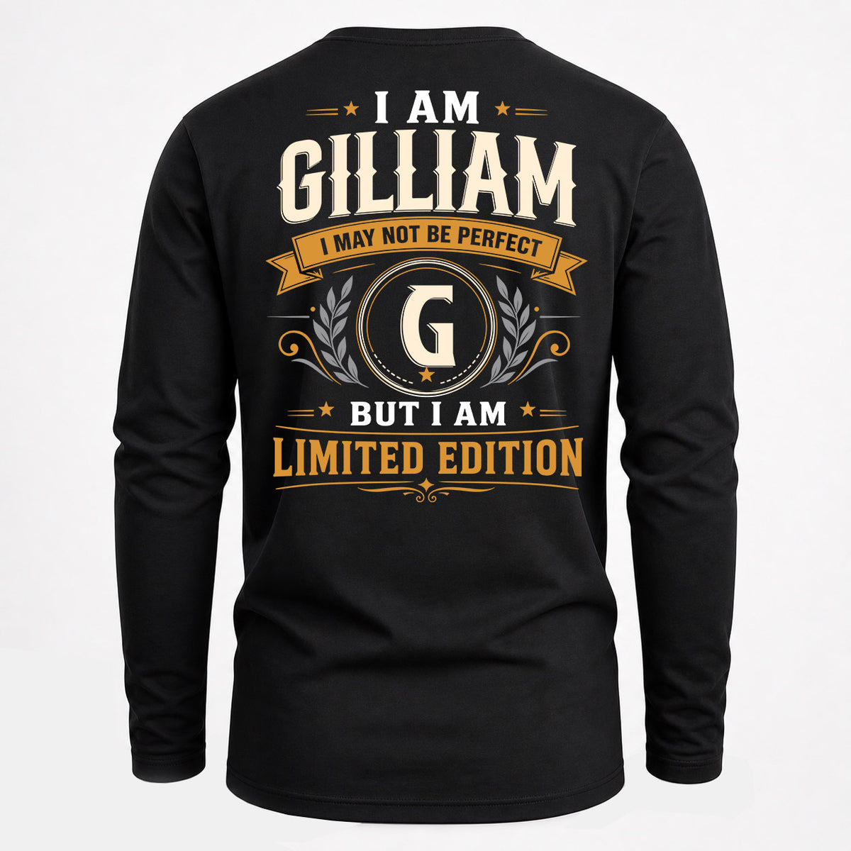 GILLIAM EDI-TT36 Personalized Funny Quote Apparel