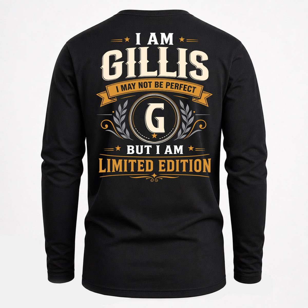 GILLIS EDI-TT36 Personalized Funny Quote Apparel