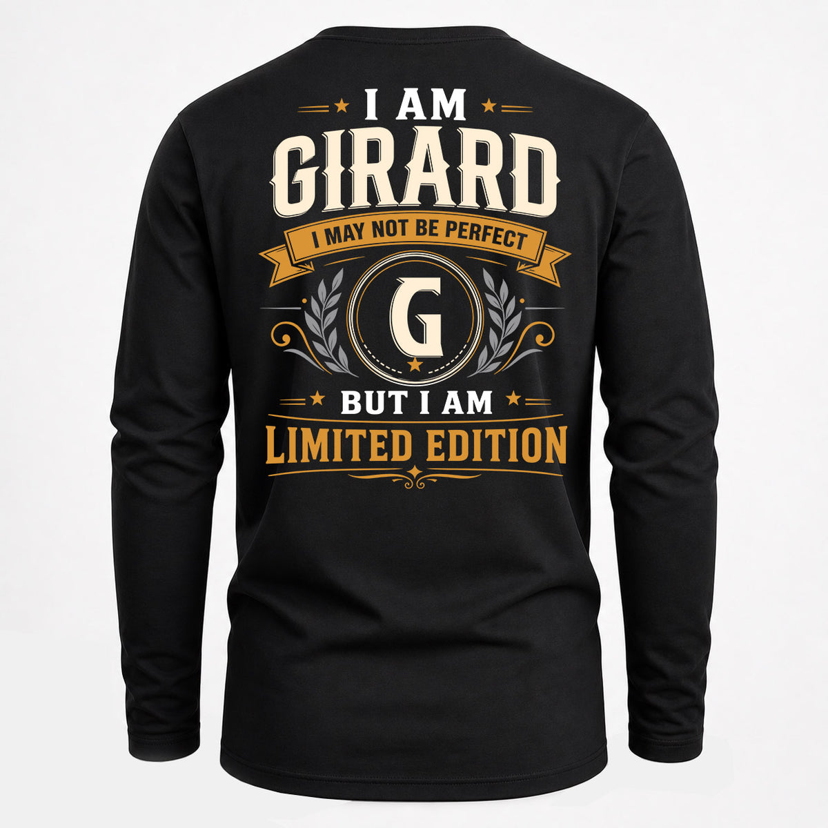 GIRARD EDI-TT36 Personalized Funny Quote Apparel