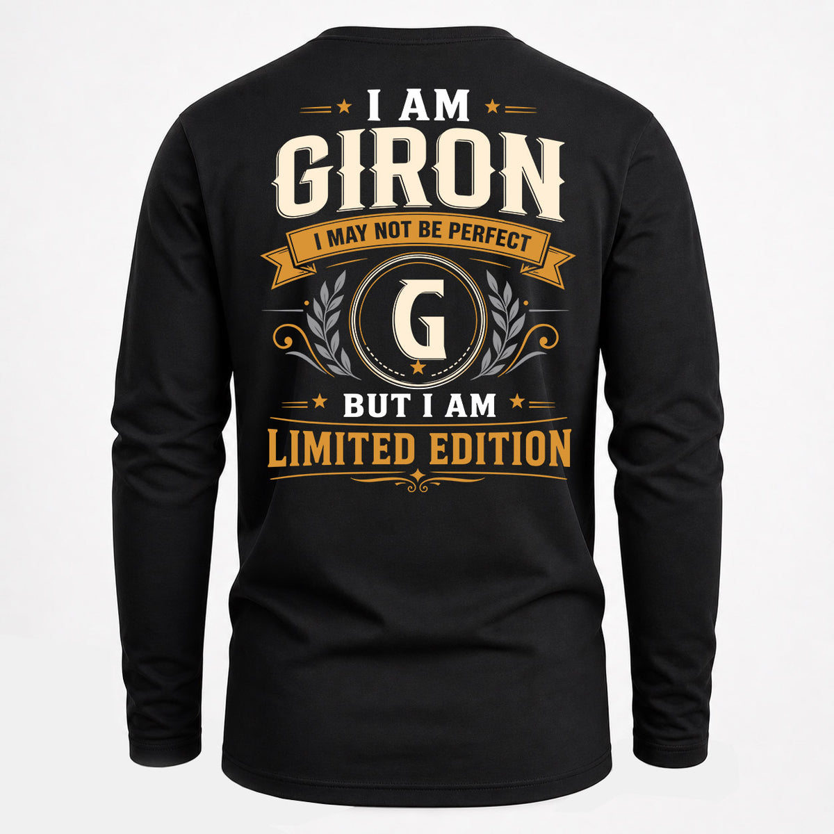 GIRON EDI-TT36 Personalized Funny Quote Apparel