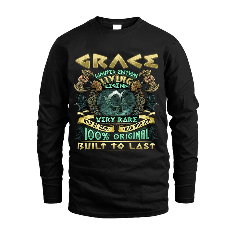GRACE  VKI-TT36 Personalized Funny Quote Apparel