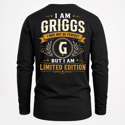 GRIGGS EDI-TT36 Personalized Funny Quote Apparel