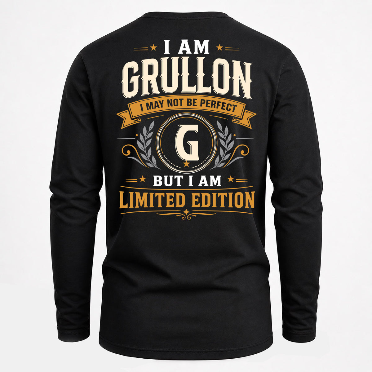 GRULLON EDI-TT36 Personalized Funny Quote Apparel
