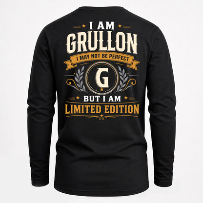 GRULLON EDI-TT36 Personalized Funny Quote Apparel