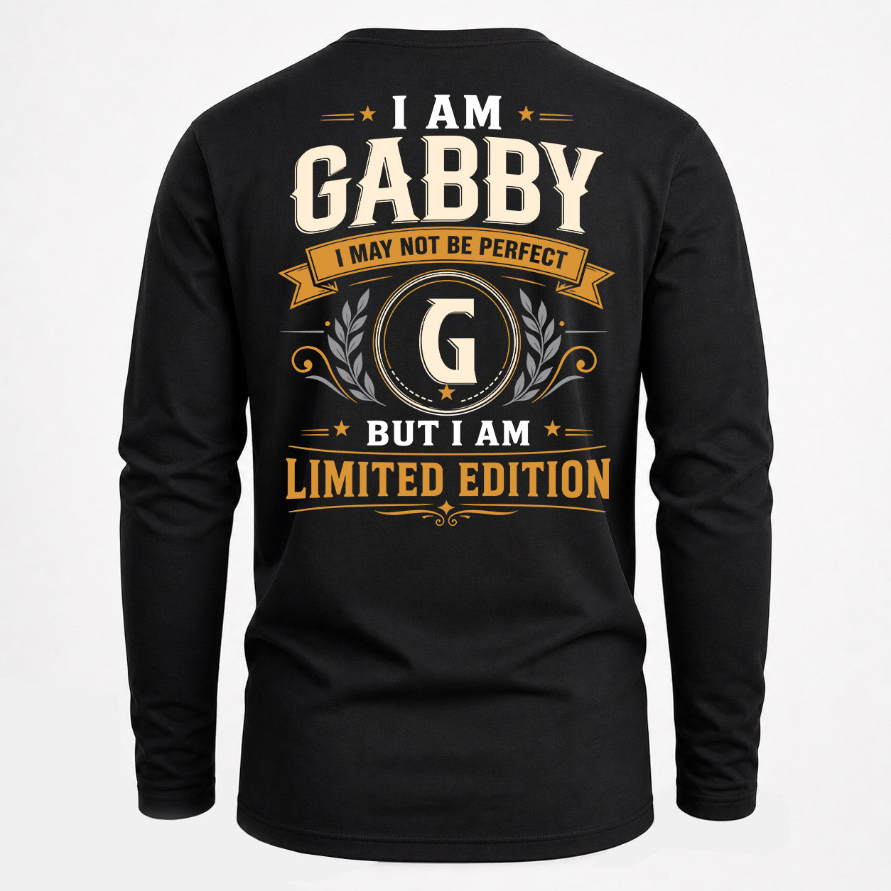 GABBY  EDI-TT36 Personalized Funny Quote Apparel