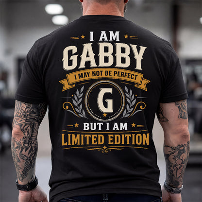 GABBY  EDI-TT36 Personalized Funny Quote Apparel