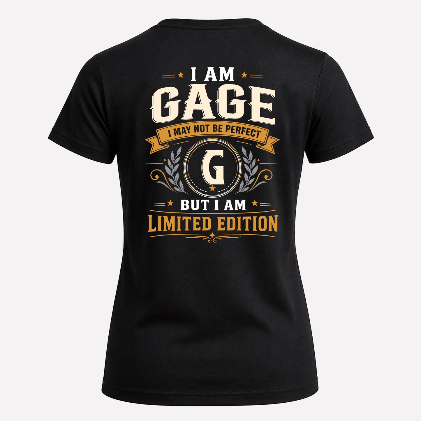 GAGE  EDI-TT36 Personalized Funny Quote Apparel