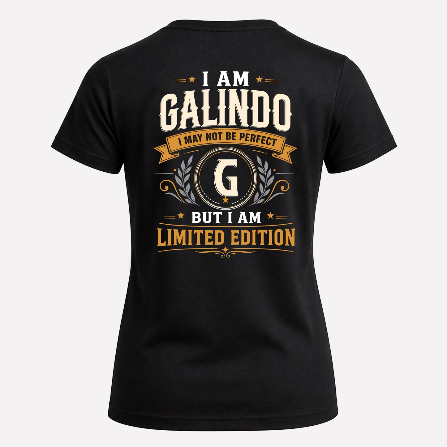 GALINDO  EDI-TT36 Personalized Funny Quote Apparel
