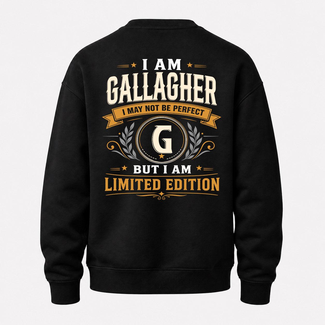 GALLAGHER  EDI-TT36 Personalized Funny Quote Apparel