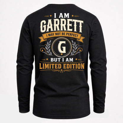 GARRETT  EDI-TT36 Personalized Funny Quote Apparel
