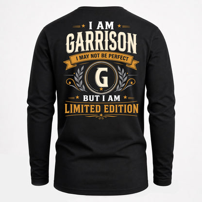 GARRISON  EDI-TT36 Personalized Funny Quote Apparel