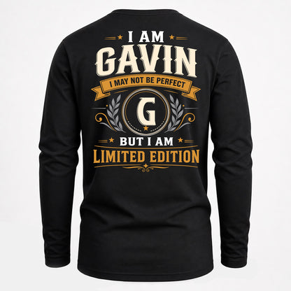 GAVIN  EDI-TT36 Personalized Funny Quote Apparel