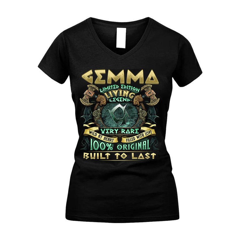 GEMMA  VKI-TT36 Personalized Funny Quote Apparel