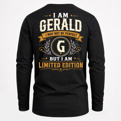 GERALD  EDI-TT36 Personalized Funny Quote Apparel