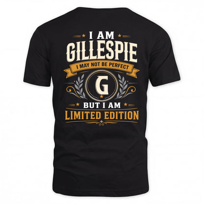 GILLESPIE  EDI-TT36 Personalized Funny Quote Apparel